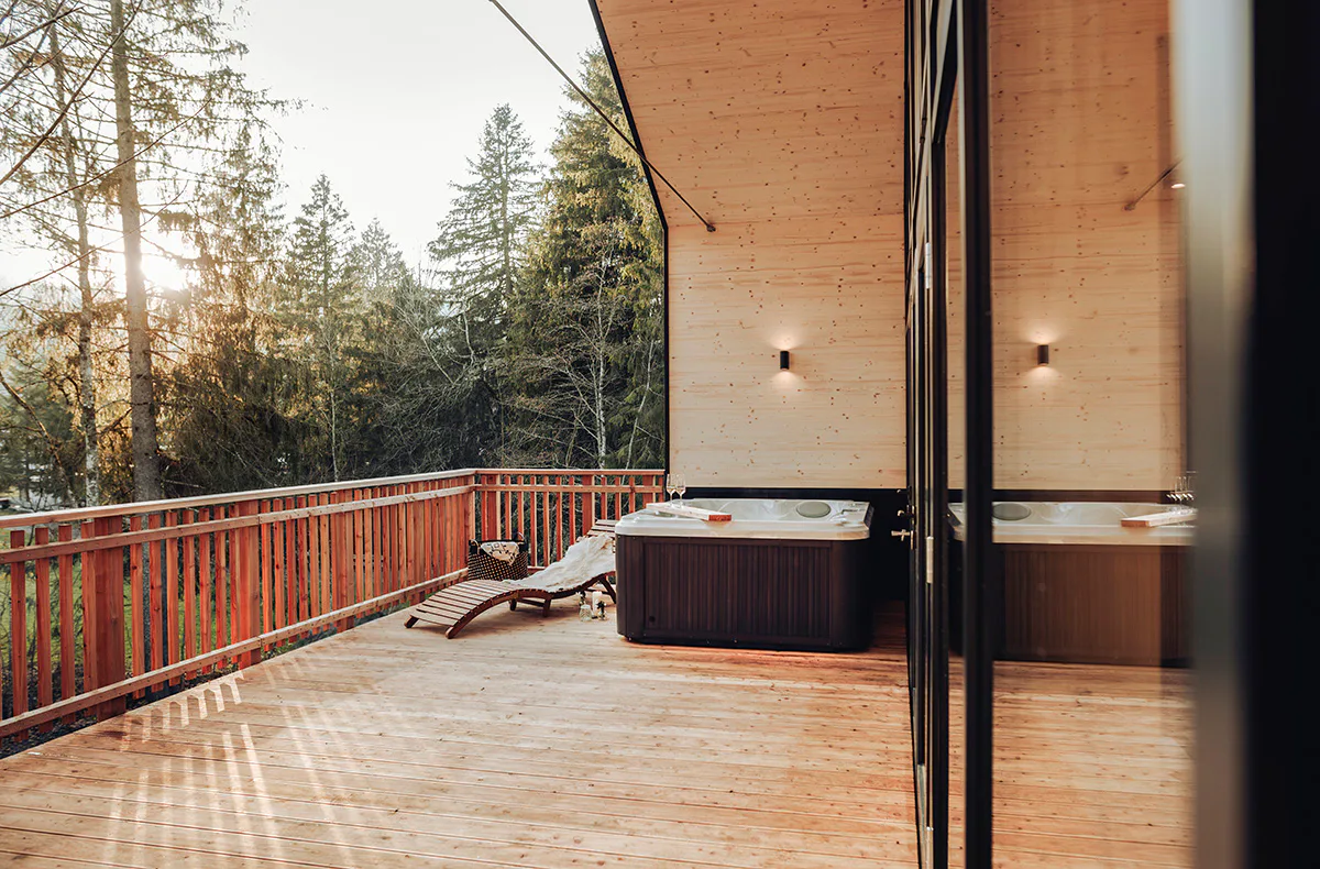 Romantikurlaub im Baumhaus Chalet für 2 (1 Nacht) - 8