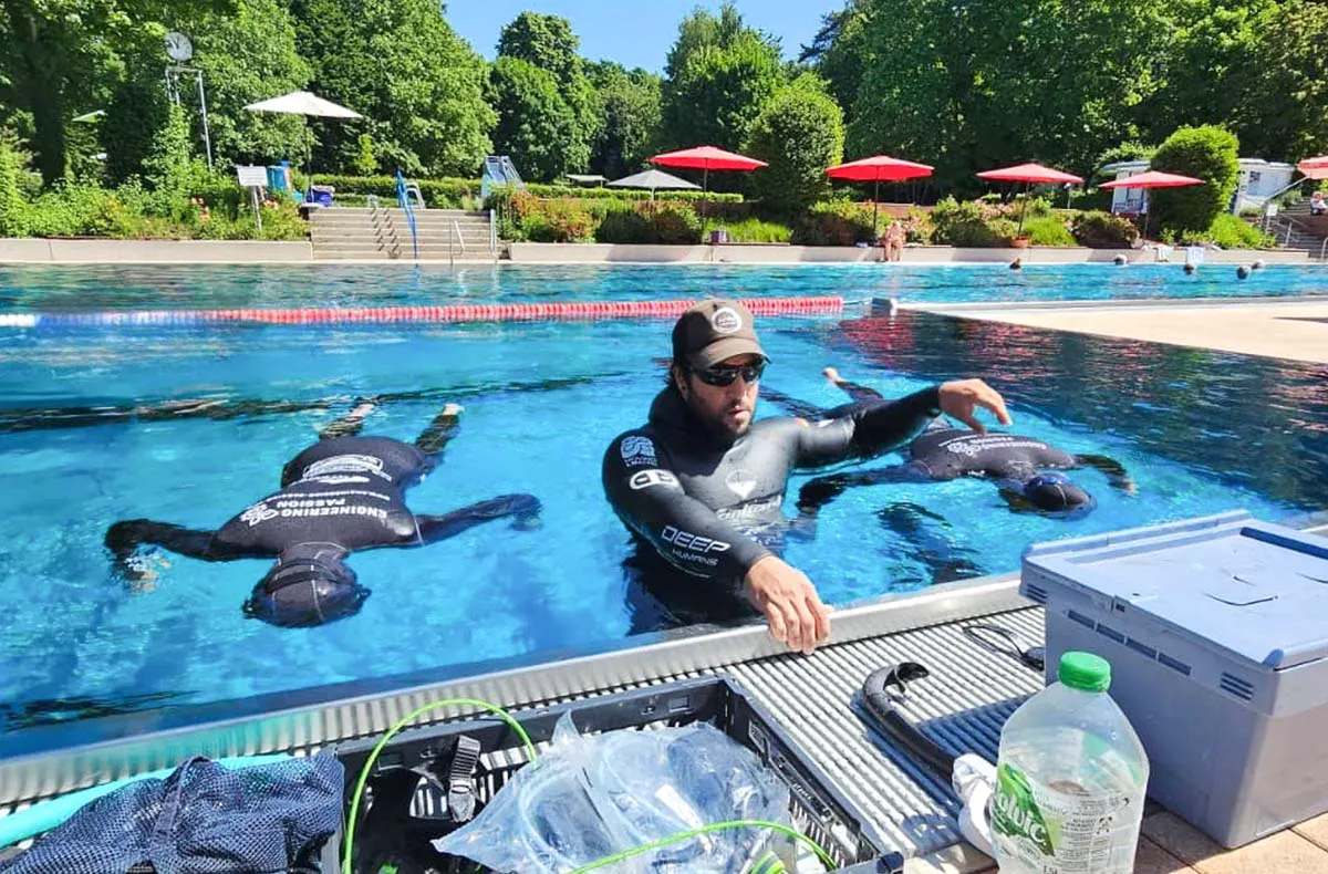 Freediving Schnuppertauchen Steina - 3