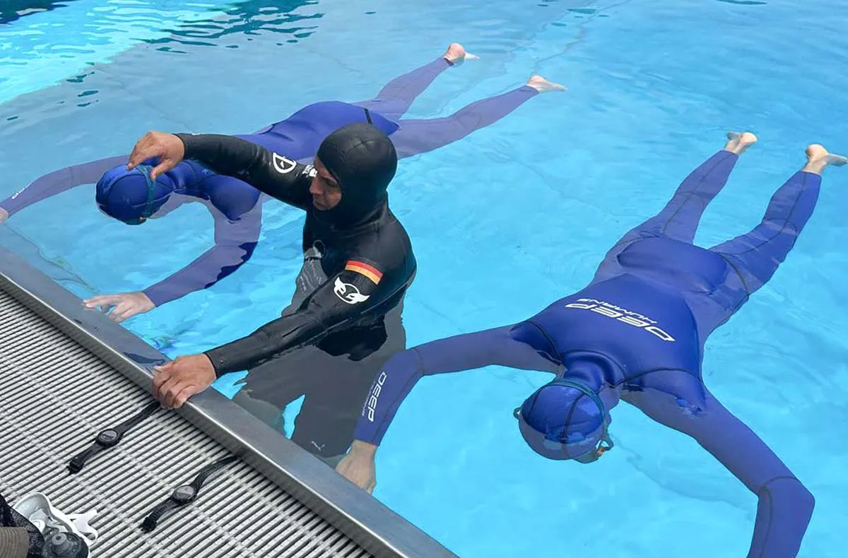 Freediving Schnuppertauchen Steina - 4