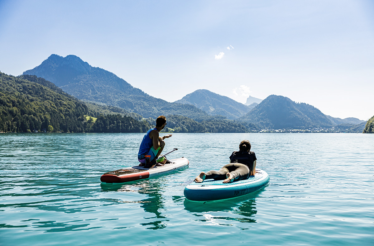SUP Privatstunde für 2 Innerschwand am Mondsee