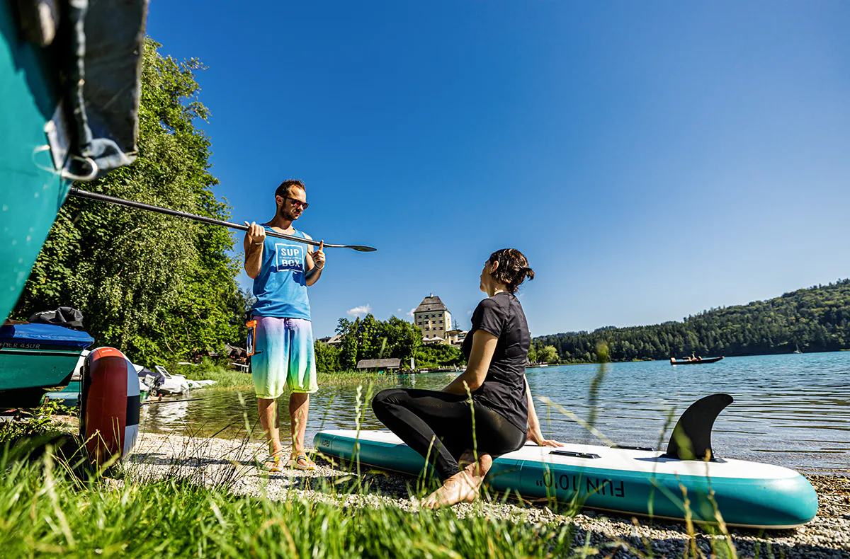 SUP Privatstunde für 2 Innerschwand am Mondsee - 3