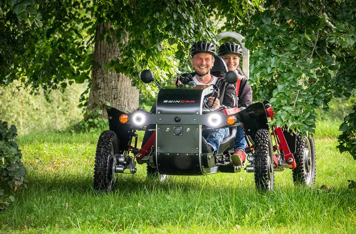 Swincar Tandem Tour für 2 Stiege (1 Std.) - 2