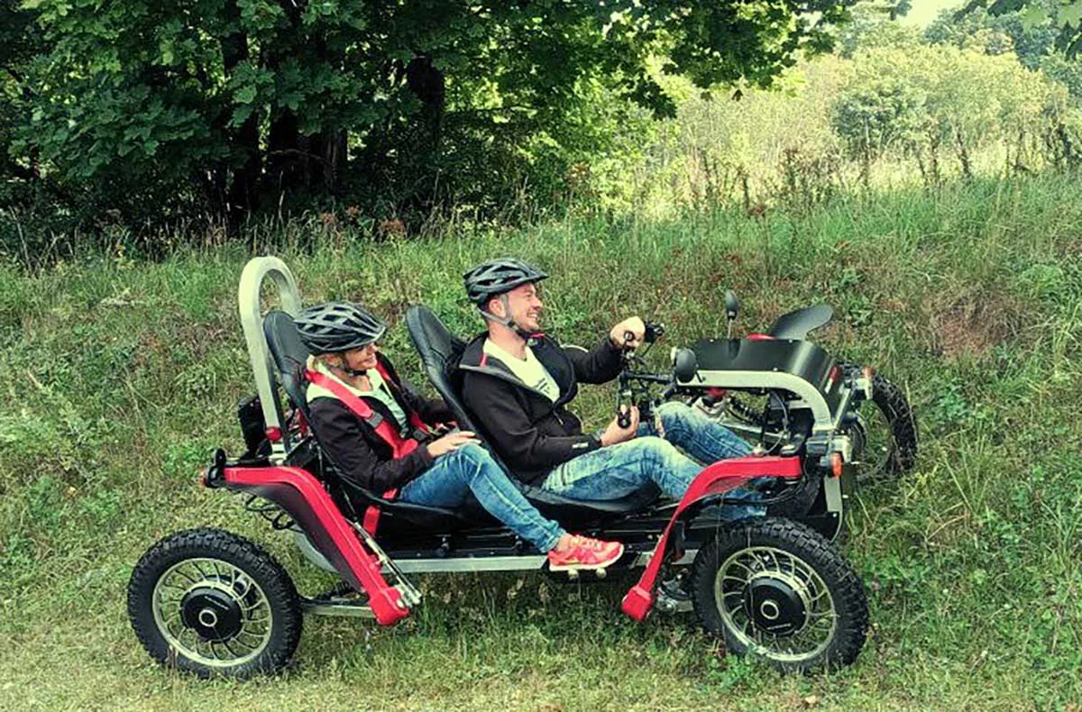 Swincar Tandem Tour für 2 Stiege (1 Std.) - 5