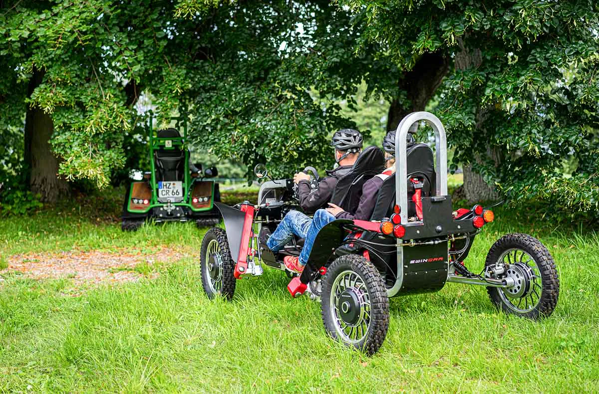 Swincar Tandem Tour für 2 Stiege (30 Min.) - 1