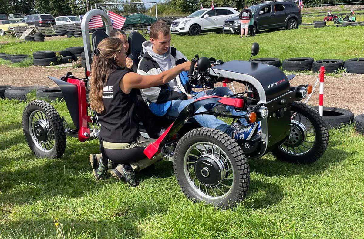 Swincar Tandem Tour für 2 Stiege (30 Min.) - 3
