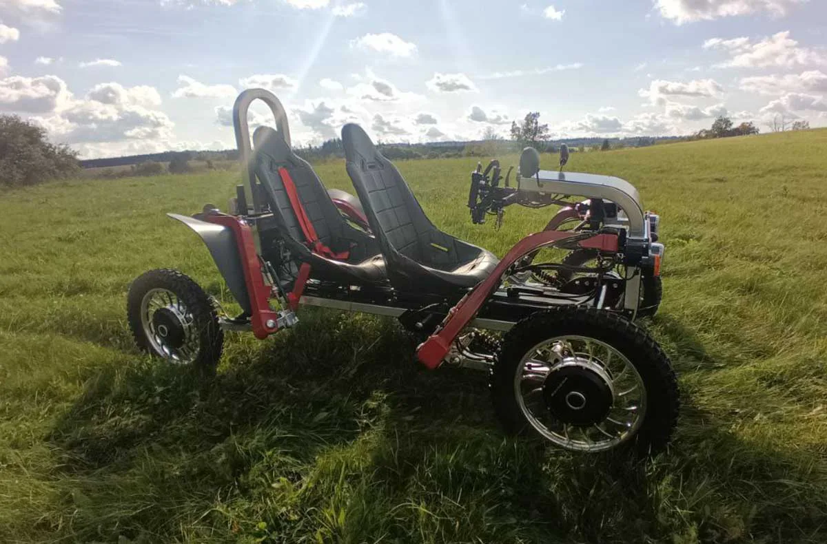 Swincar Tandem Tour für 2 Stiege (30 Min.) - 5