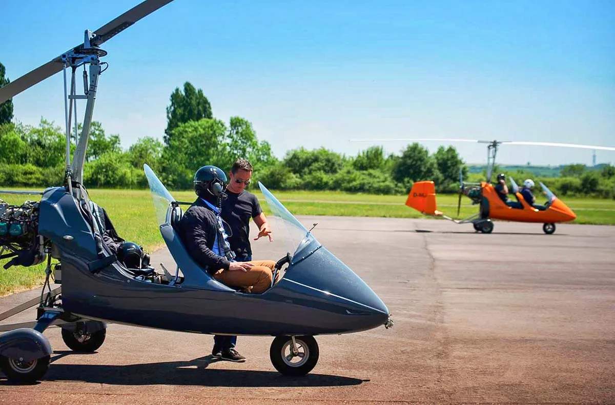 Tragschrauber selber fliegen Rheine (30 Min.) - 1