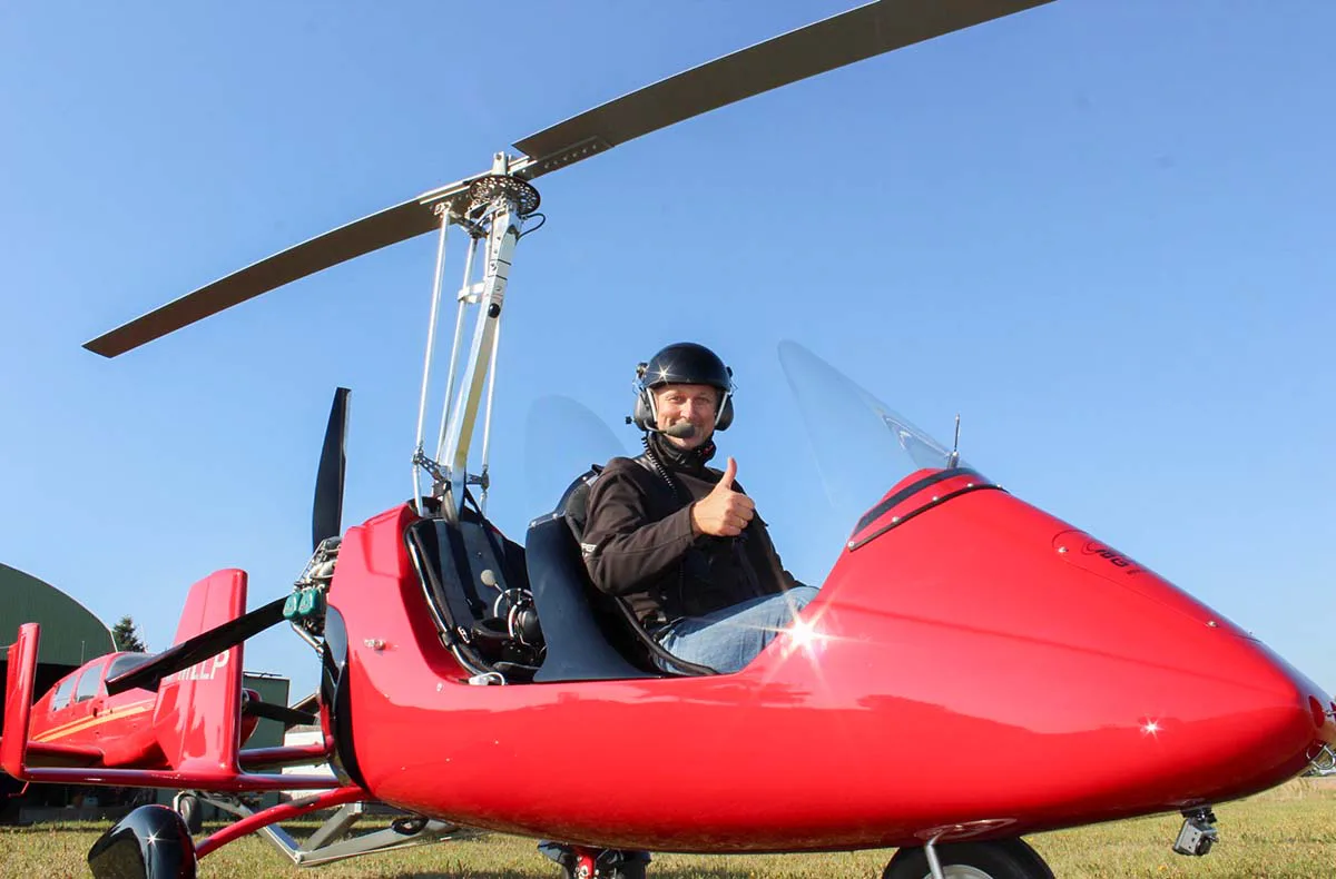 Tragschrauber Rundflug Grube (1,5 Std.) - 1