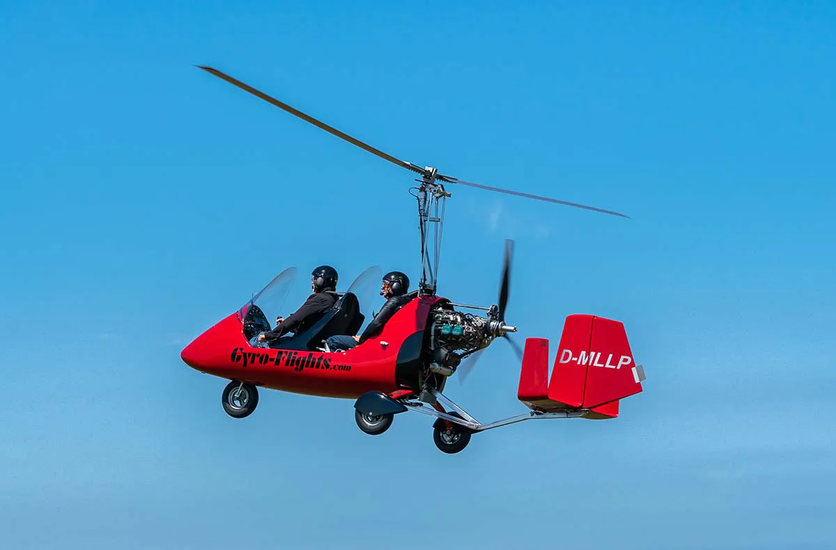 Tragschrauber Rundflug Grube (1,5 Std.) - 3