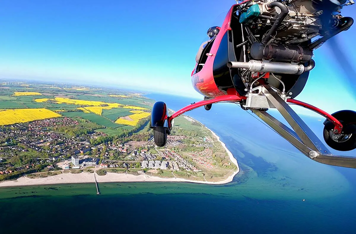 Tragschrauber Rundflug Grube (30 Min.) - 5