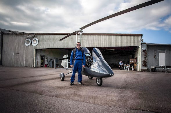 Tragschrauber Rundflug Bad Dürkheim (60 Min.)