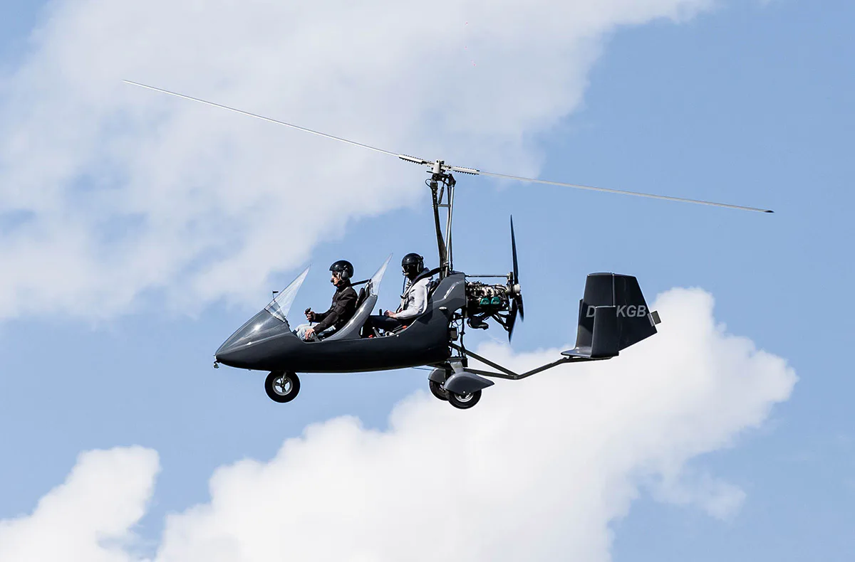 Tragschrauber Rundflug Hockenheim (60 Min.) - 2