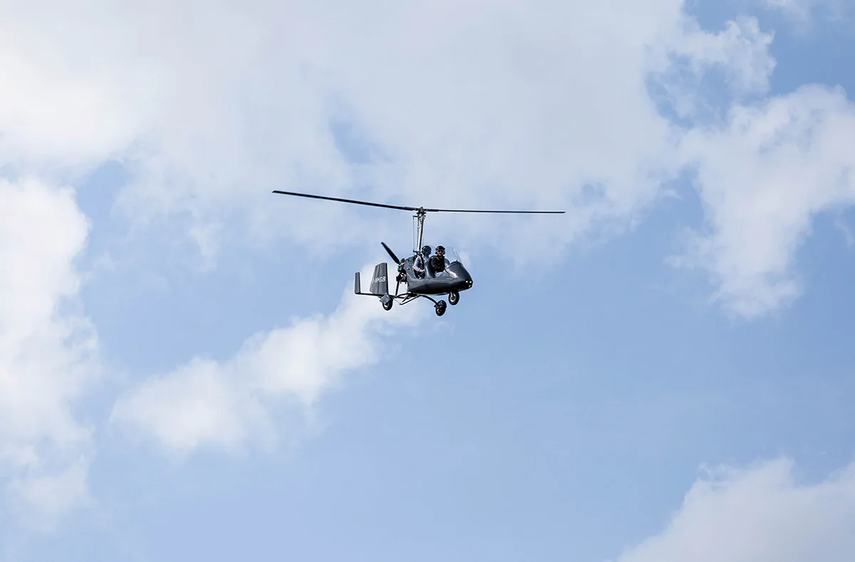 Tragschrauber Rundflug Mannheim (30 Min.) - 5