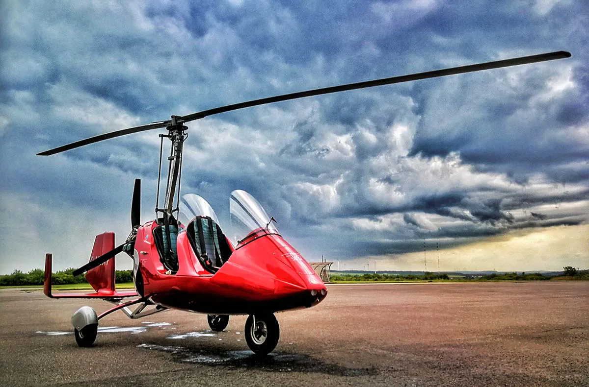 Tragschrauber Rundflug Rheine (60 Min.) - 4