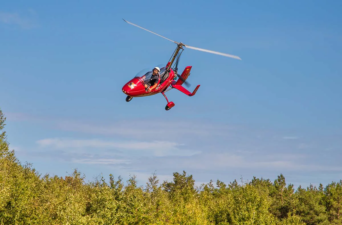 Tragschrauber selber fliegen Magdeburg (30 Min.) - 3