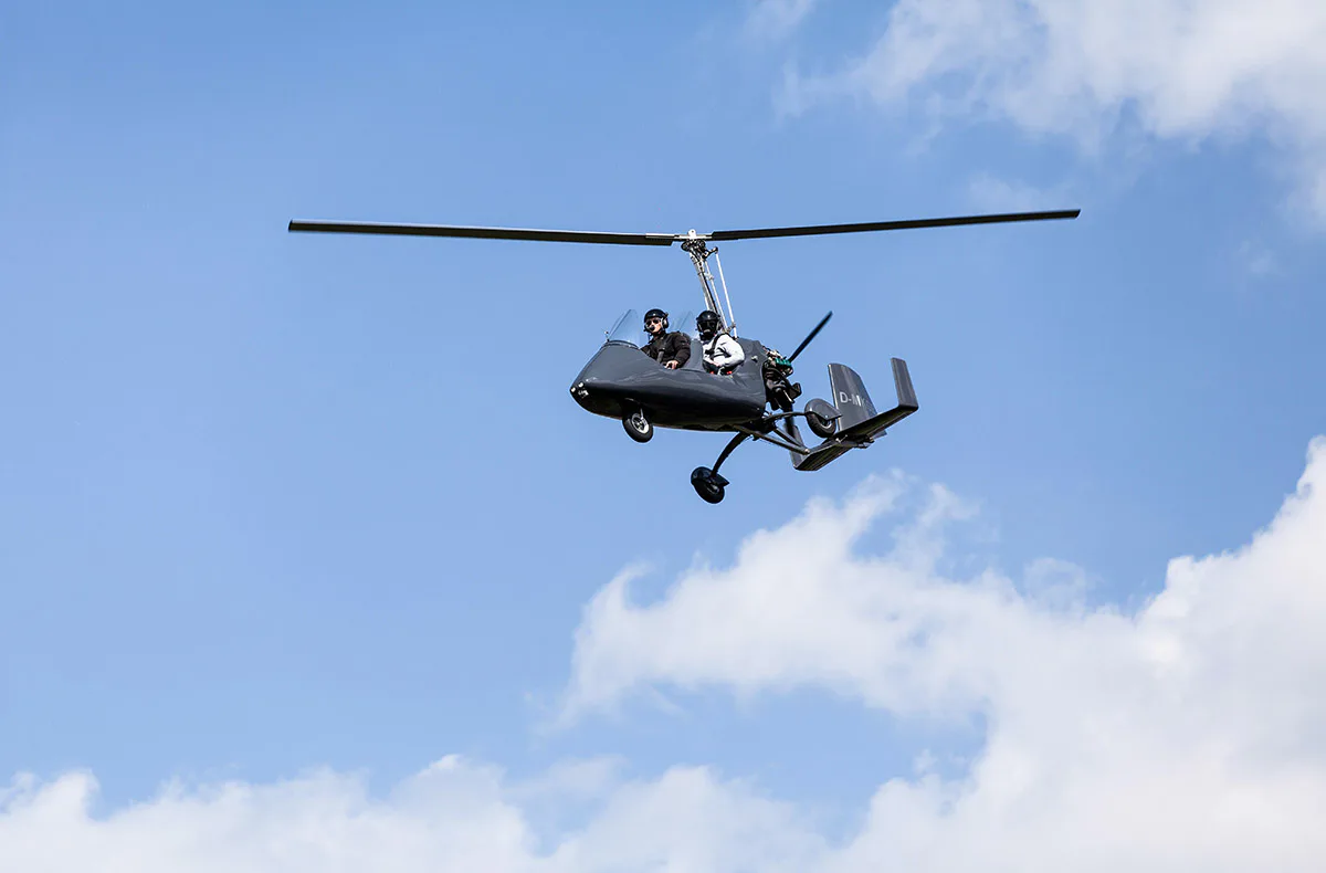 Tragschrauber selber fliegen Hockenheim (30 Min.) - 3