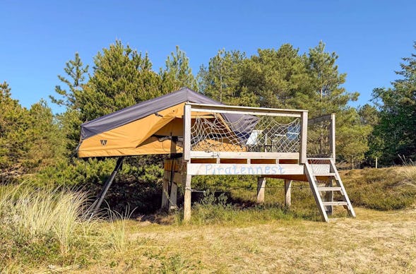 Außergewöhnlich Übernachten im Dachzelt Amrum für 2