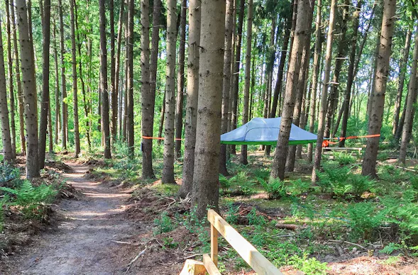 Außergewöhnlich Übernachten im Baumzelt bei Oldenburg für 2