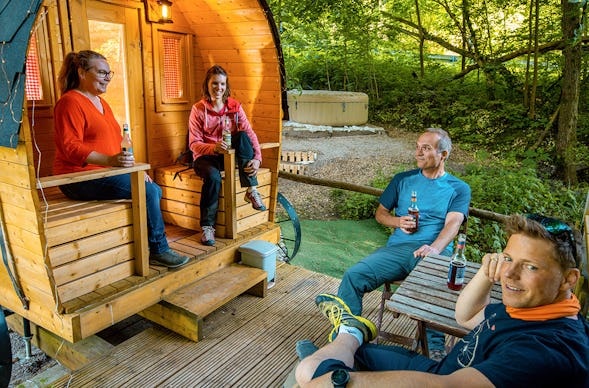 Übernachtung im Fass Kirchensittenbach für 2