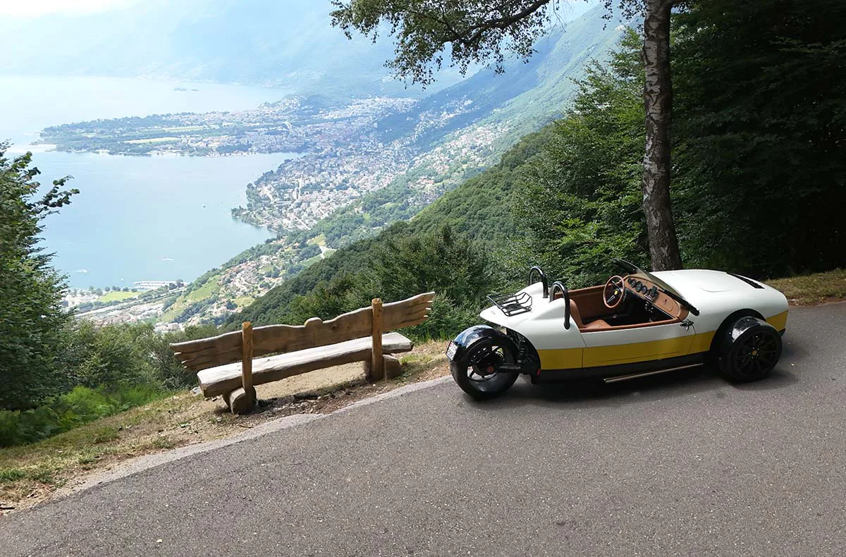 Vanderhall Roadster Fahrt ab Locarno (Day Ride 8h) - 2