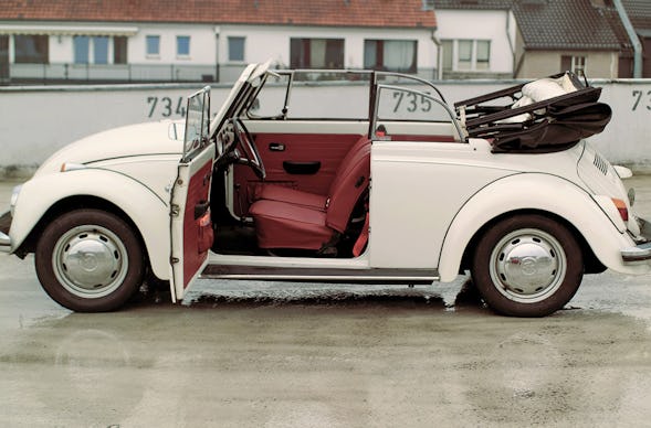 VW Käfer Cabrio fahren Düsseldorf