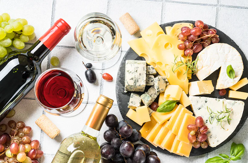 Wein & Käse Seminar für 2 Wien