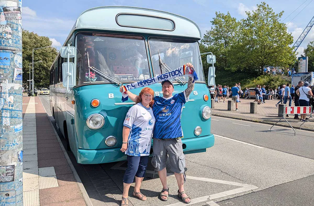 Weintour mit Oldtimerbus für 2 Rostock (2 Std.) - 1