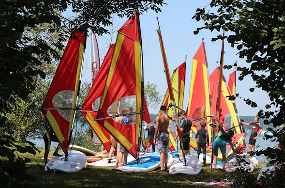 Windsurfen Kurs Starnberger See
