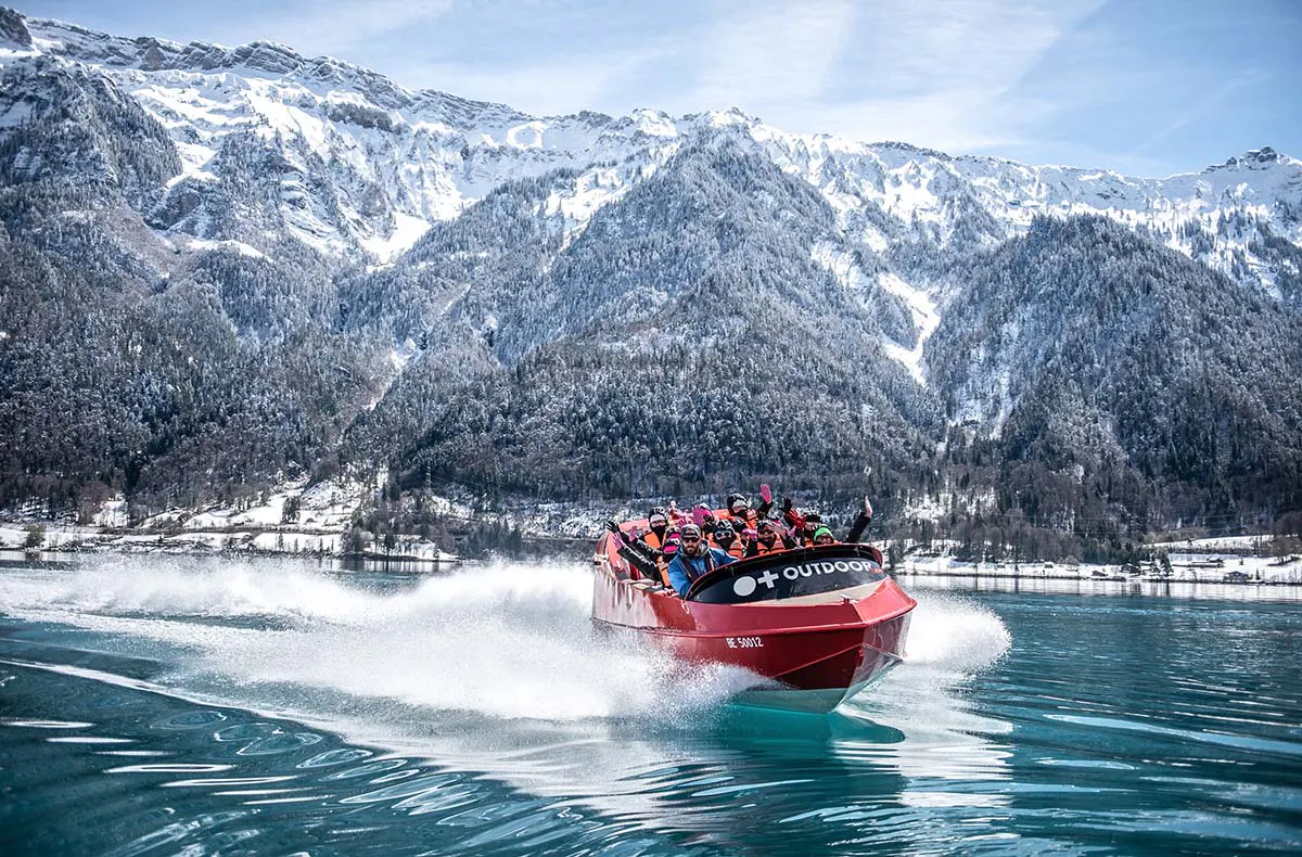 Winter Jetboat Ride Raum Thun - 2