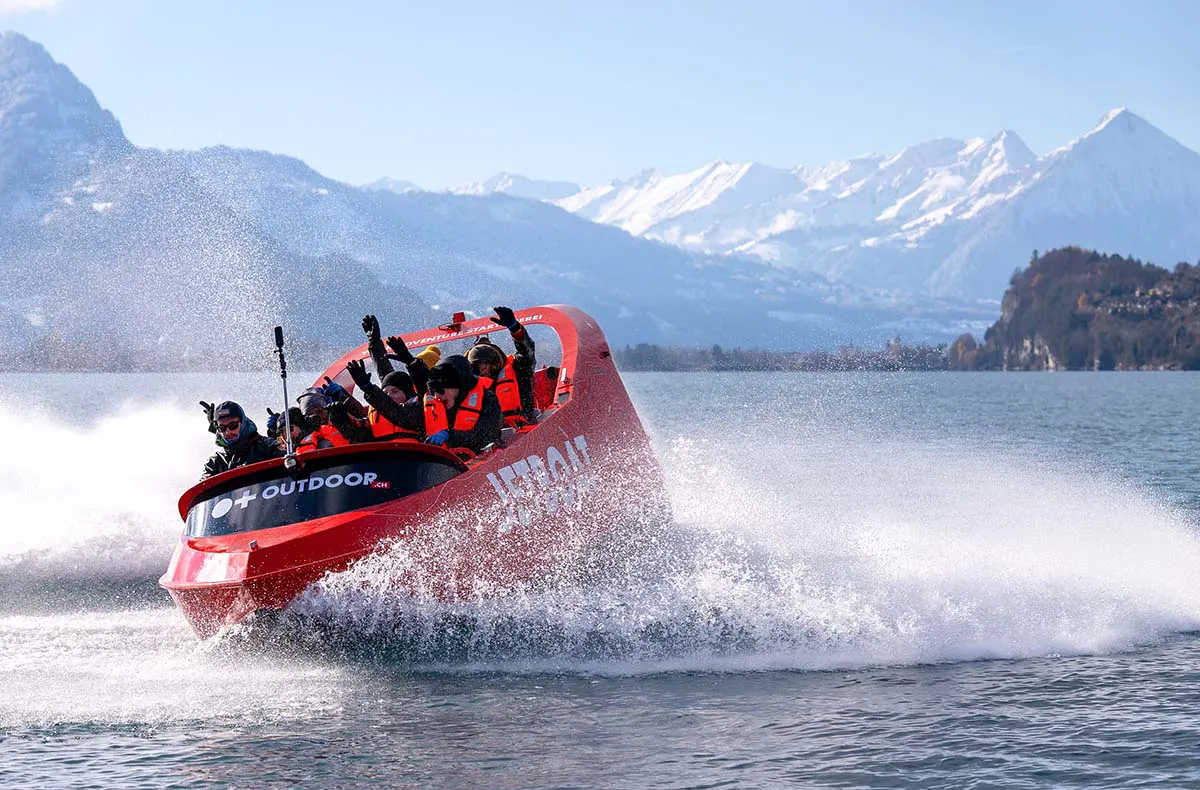 Winter Jetboat Ride Raum Thun - 3