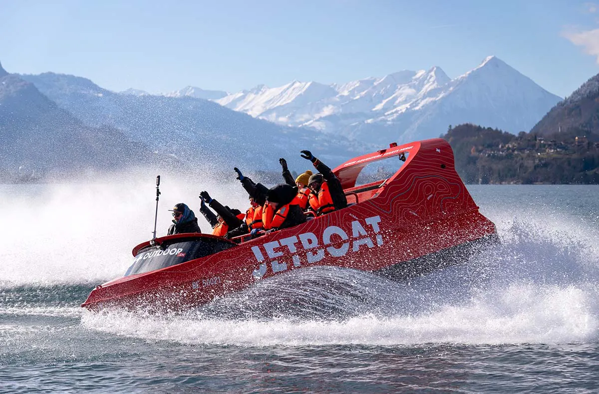 Winter Jetboat Ride Raum Thun - 5