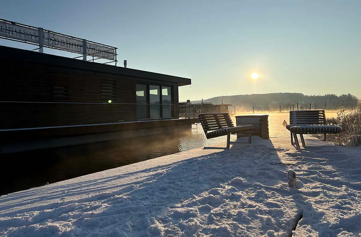 Winterurlaub in der Wasservilla für 2 (2 Nächte) auf dem Brombachsee - 4